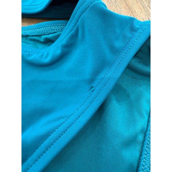 Women's Vince Camuto 1 Shoulder 1 piece w/ cutout and soft wrap waist, size 12 - Picture 9 of 12